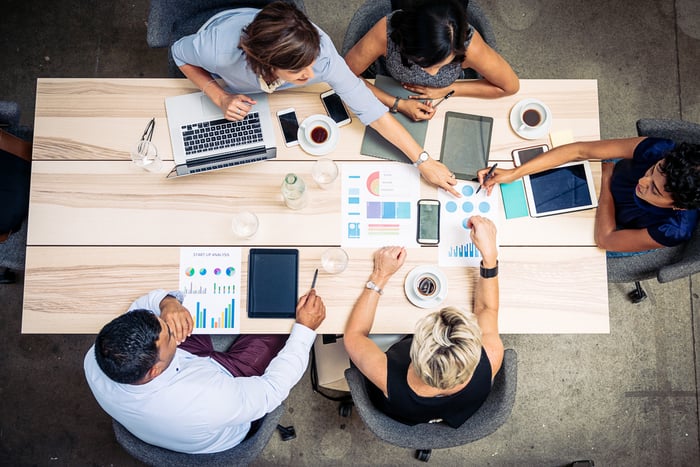 Revisión de datos por un equipo de trabajo