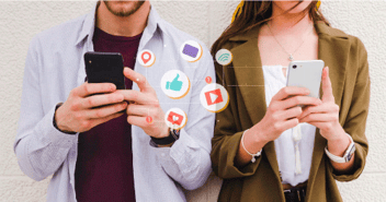 redes sociales contenido