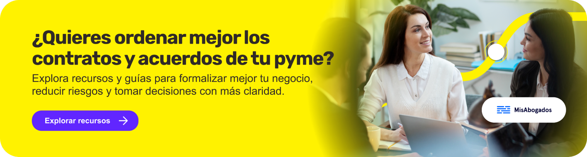 ¿Quieres ordenar mejor los contratos y acuerdos de tu Pyme? Explora recursos de MisAbogados