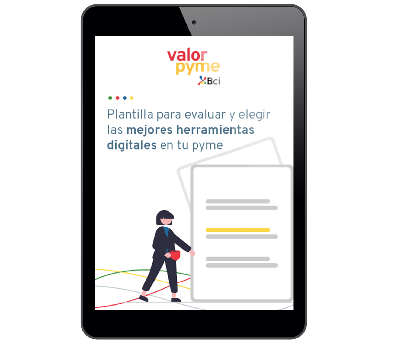 Plantilla para evaluar y elegir las mejores herramientas digitales en tu pyme